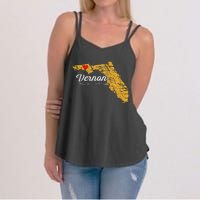 City Of Vernon Florida Fl Merch Souvenir Graphic Women's Strappy Tank