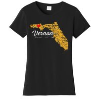 City Of Vernon Florida Fl Merch Souvenir Graphic Women's T-Shirt