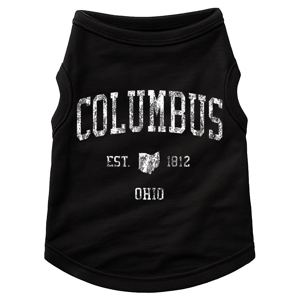 Columbus Ohio Vintage Sports Columbus Oh Doggie Tank