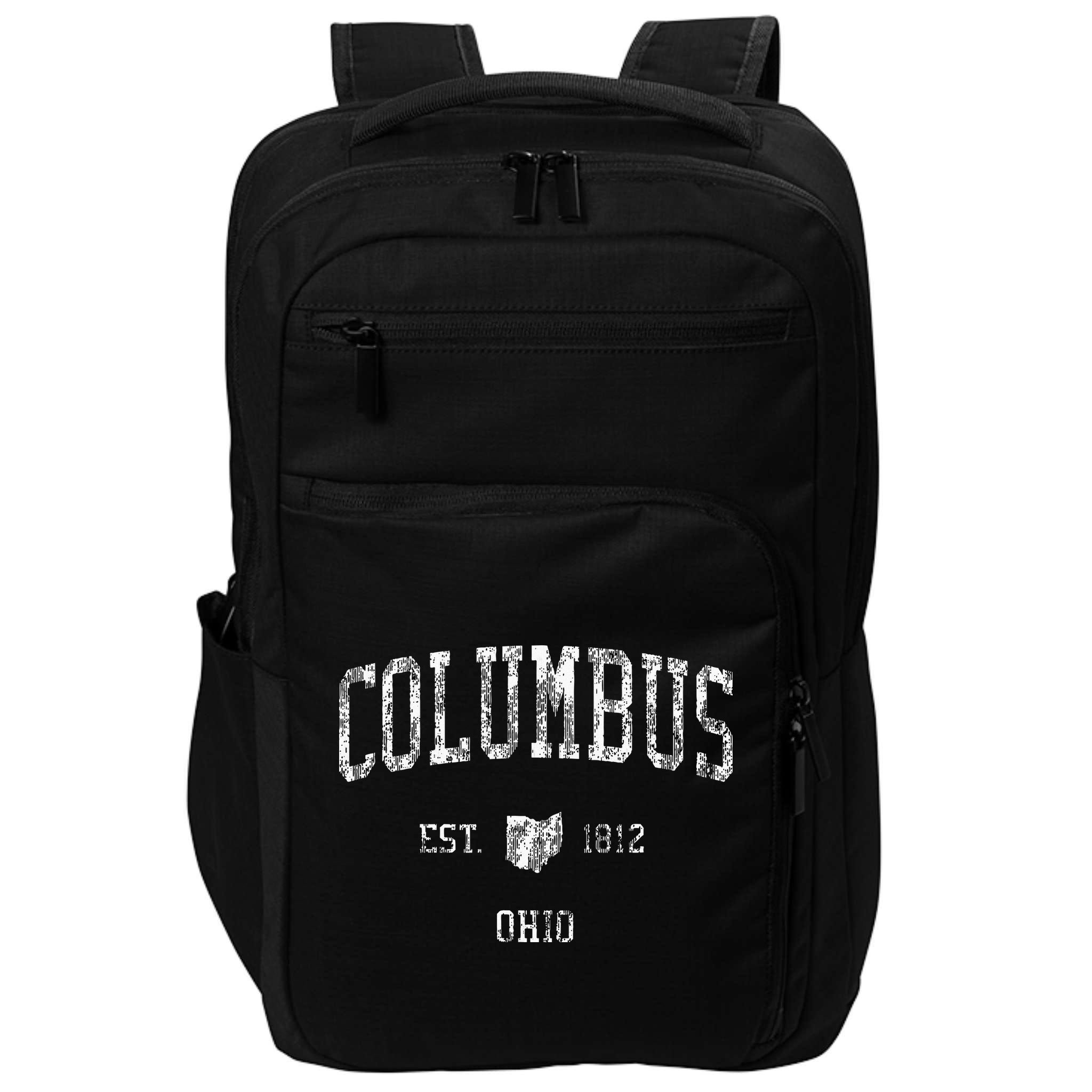 Columbus Ohio Vintage Sports Columbus Oh Impact Tech Backpack