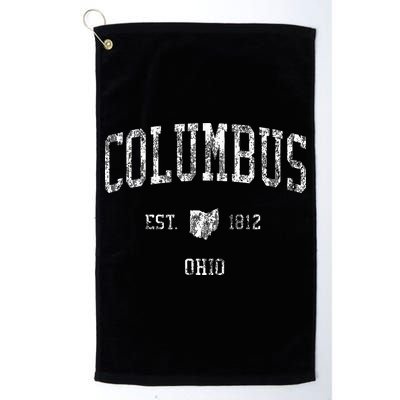 Columbus Ohio Vintage Sports Columbus Oh Golf Towel