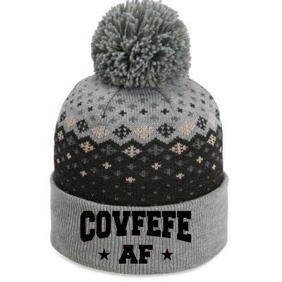 Covfefe AF Stars The Baniff Cuffed Pom Beanie