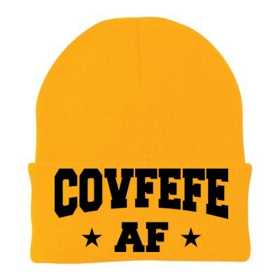 Covfefe AF Stars Knit Cap Winter Beanie