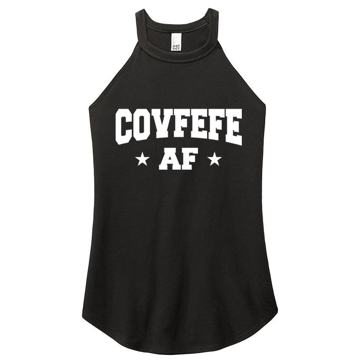 Covfefe AF Stars Women's Perfect Tri Rocker Tank