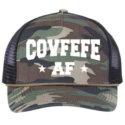 Covfefe AF Stars Retro Rope Trucker Hat Cap