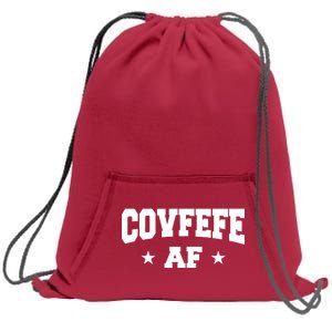 Covfefe AF Stars Sweatshirt Cinch Pack Bag