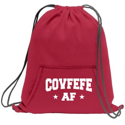 Covfefe AF Stars Sweatshirt Cinch Pack Bag