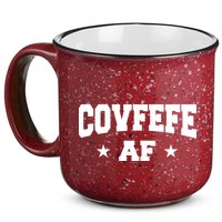 Covfefe AF Stars 15oz Campfire Ceramic Mug