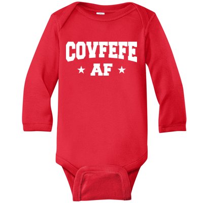 Covfefe AF Stars Baby Long Sleeve Bodysuit