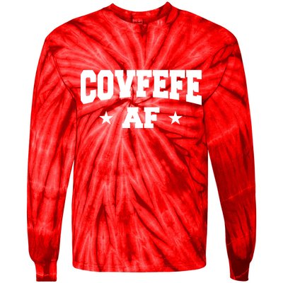 Covfefe AF Stars Tie-Dye Long Sleeve Shirt
