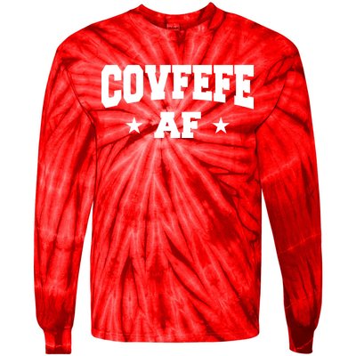 Covfefe AF Stars Tie-Dye Long Sleeve Shirt