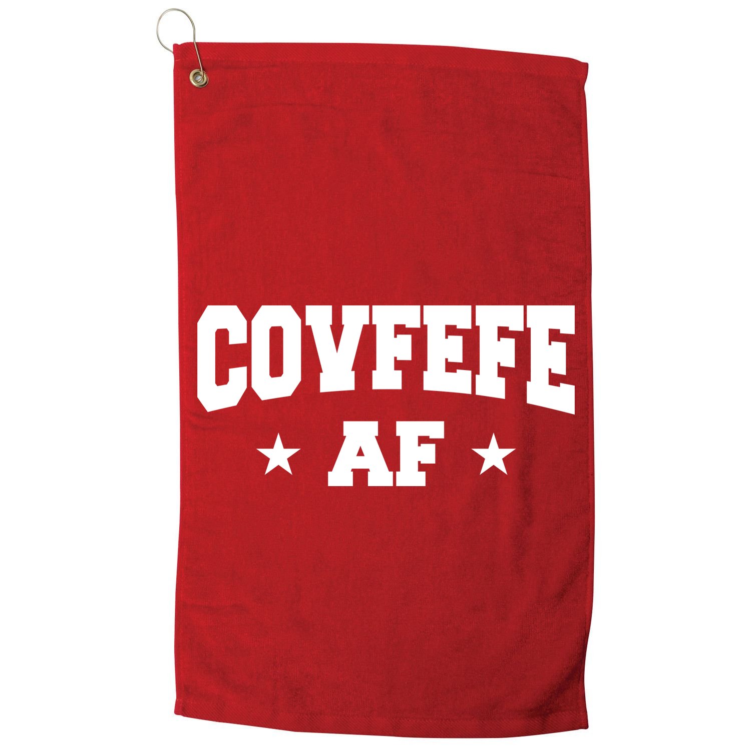 Covfefe AF Stars Golf Towel