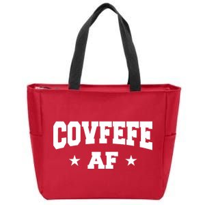 Covfefe AF Stars Zip Tote Bag