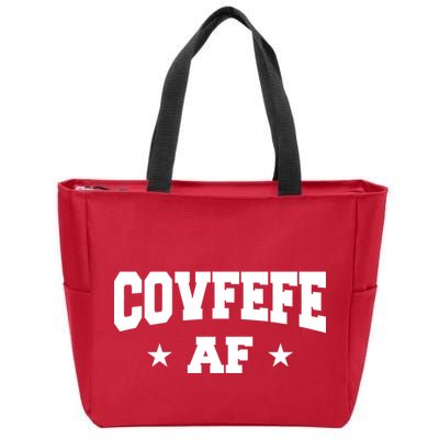 Covfefe AF Stars Zip Tote Bag