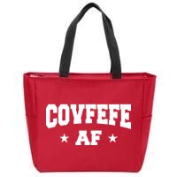 Covfefe AF Stars Zip Tote Bag