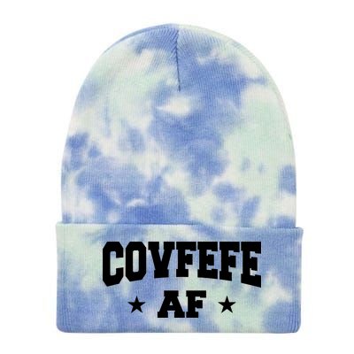 Covfefe AF Stars Tie Dye 12in Knit Beanie