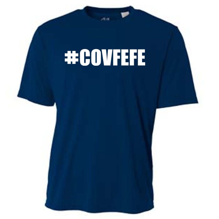 Covfefe #COVFEFE Hashtag Cooling Performance Crew T-Shirt