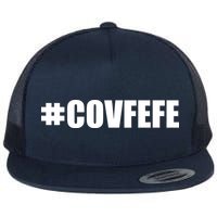 Covfefe #COVFEFE Hashtag Flat Bill Trucker Hat