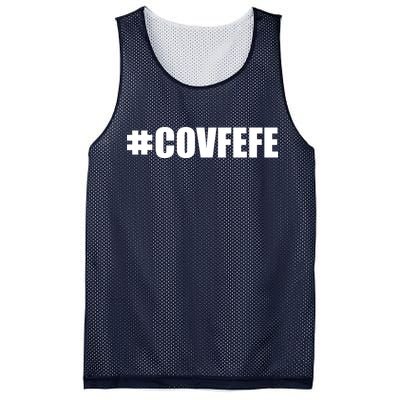 Covfefe #COVFEFE Hashtag Mesh Reversible Basketball Jersey Tank