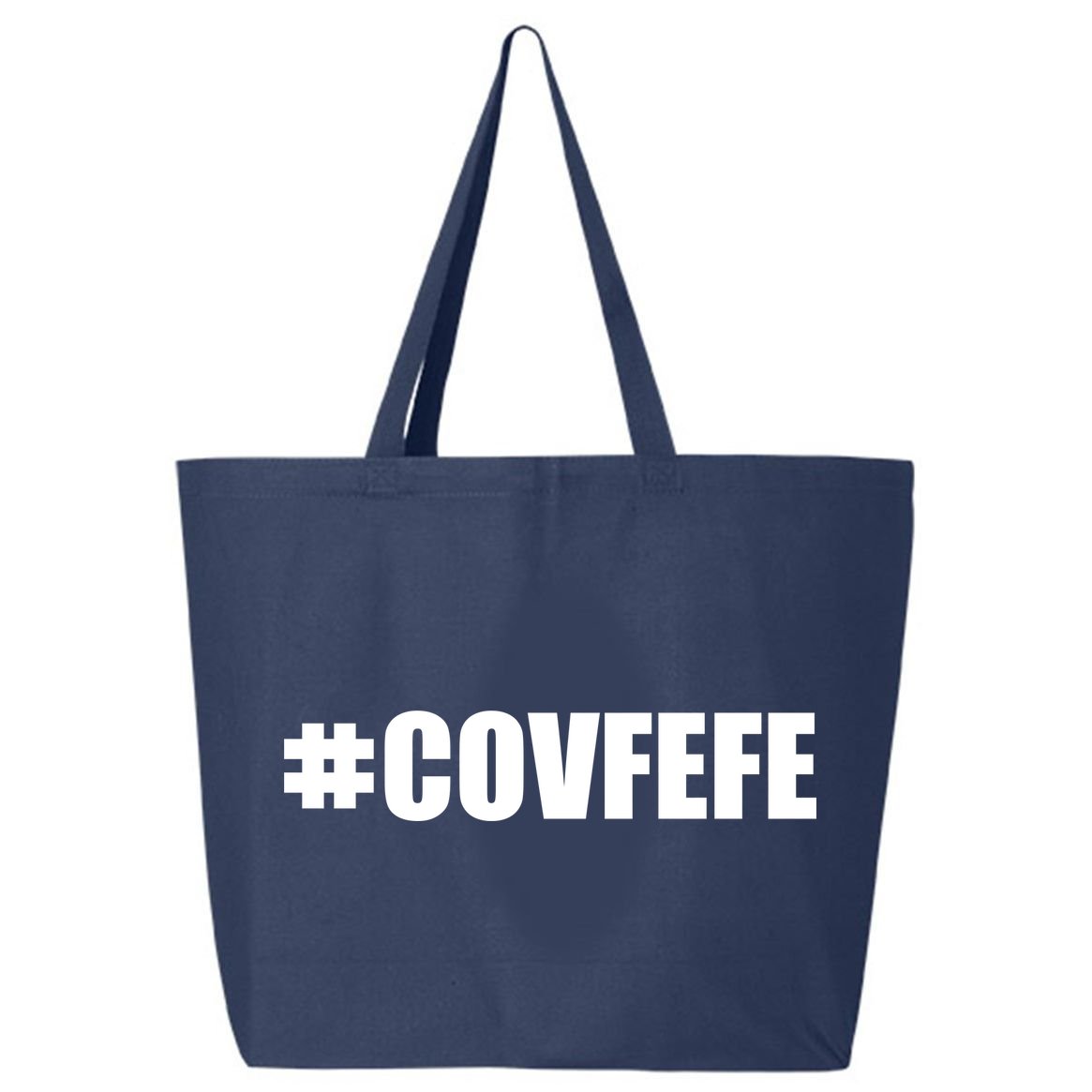 Covfefe #COVFEFE Hashtag 25L Jumbo Tote