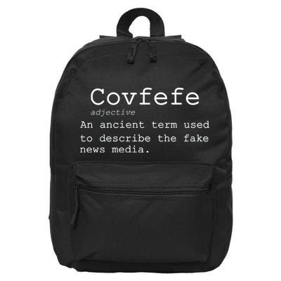 Covfefe Definition Adjective Ancient Term to DescriBe Fake News 16 in Basic Backpack