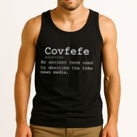 Covfefe Definition Adjective Ancient Term to DescriBe Fake News Tank Top