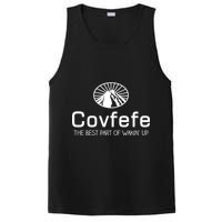 Covfefe The Best Part of Wakin' Up Parody PosiCharge Competitor Tank