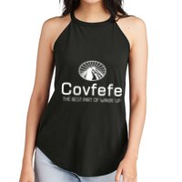 Covfefe The Best Part of Wakin' Up Parody Women's Perfect Tri Rocker Tank