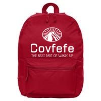 Covfefe The Best Part of Wakin' Up Parody 16 in Basic Backpack