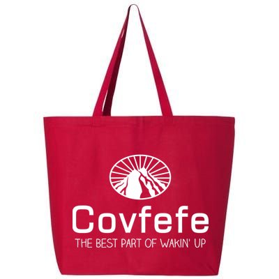 Covfefe The Best Part of Wakin' Up Parody 25L Jumbo Tote