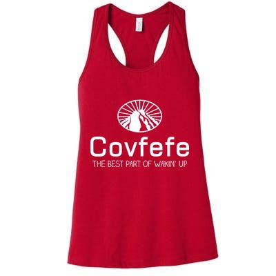 Covfefe The Best Part of Wakin' Up Parody Womens Tank Top