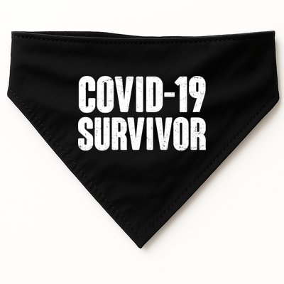 Covid-19 Survivor USA-Made Doggie Bandana