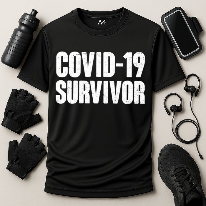Covid-19 Survivor Cooling Performance Crew T-Shirt