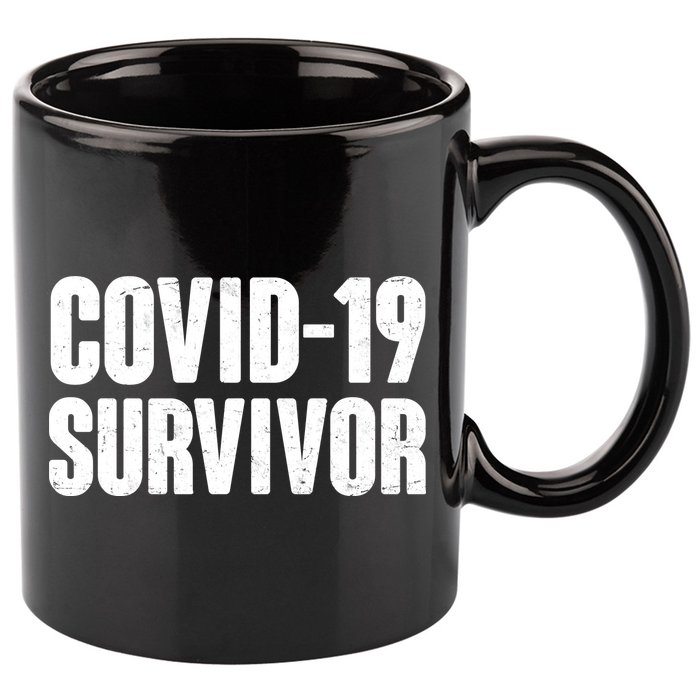 Covid-19 Survivor 11oz C Handle Ceramic Mug