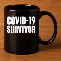 Covid-19 Survivor 11oz C Handle Ceramic Mug