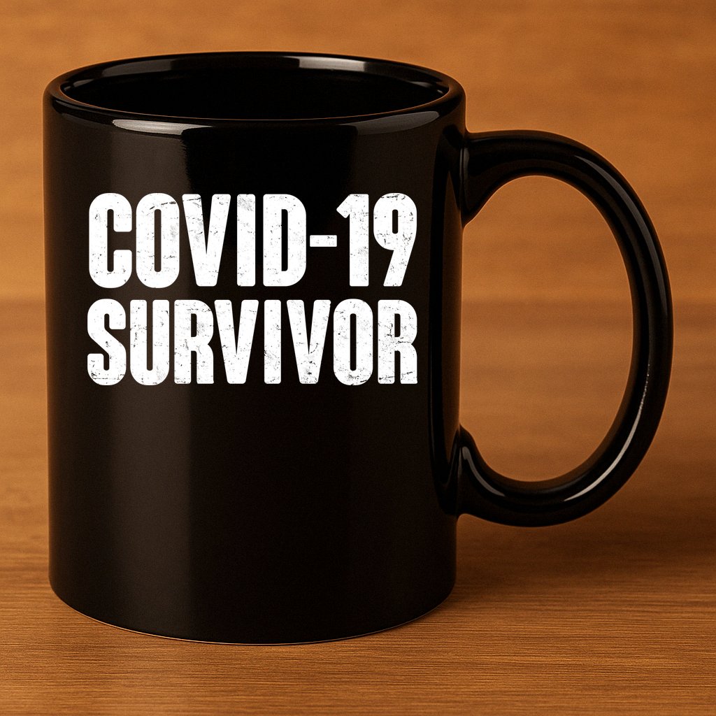 Covid-19 Survivor 11oz C Handle Ceramic Mug