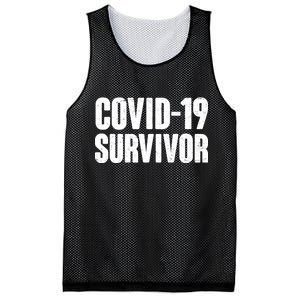 Covid-19 Survivor Mesh Reversible Basketball Jersey Tank