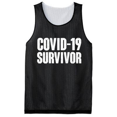 Covid-19 Survivor Mesh Reversible Basketball Jersey Tank