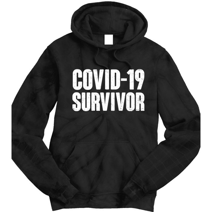 Covid-19 Survivor Tie Dye Hoodie