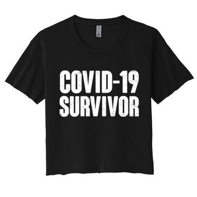 Covid-19 Survivor Crop Top