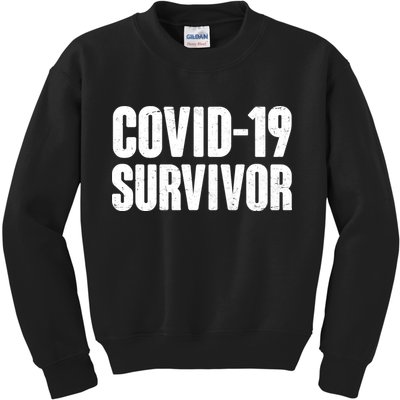 Covid-19 Survivor Kids Sweatshirt