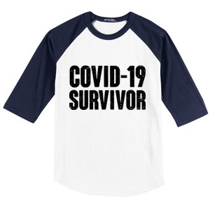 Covid-19 Survivor Baseball Sleeve Shirt