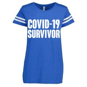 Covid-19 Survivor Enza Ladies Jersey Football T-Shirt