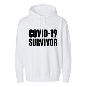 Covid-19 Survivor Garment-Dyed Fleece Hoodie