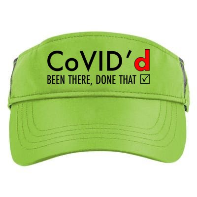 CoVID'd Been There Done That Adult Drive Performance Visor