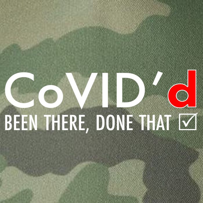 CoVID'd Been There Done That Legacy Tie Dye Trucker Hat
