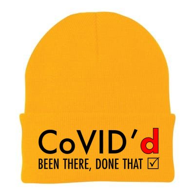 CoVID'd Been There Done That Knit Cap Winter Beanie