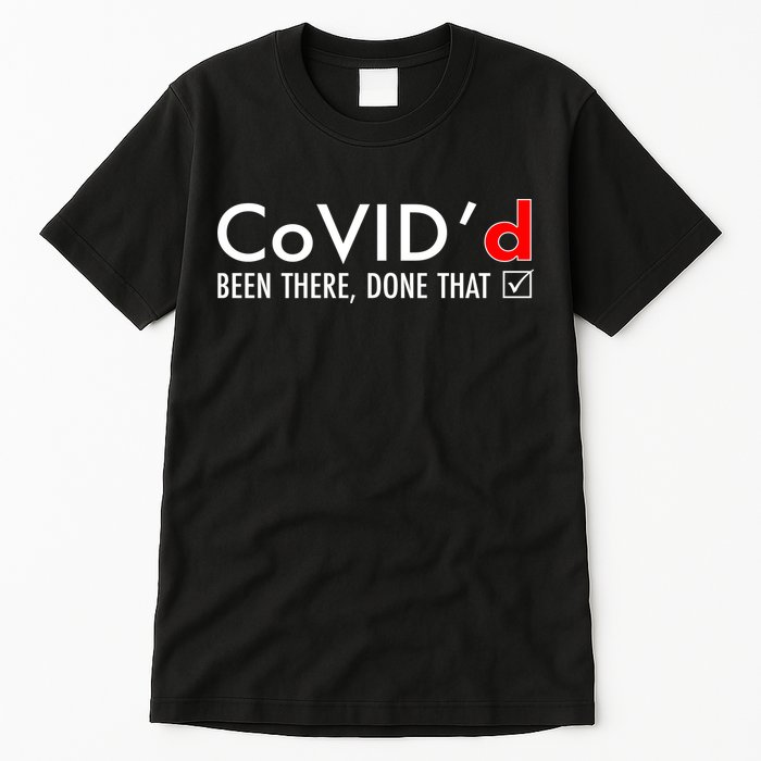 CoVID'd Been There Done That Tall T-Shirt