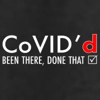 CoVID'd Been There Done That Microfiber Hand Towel