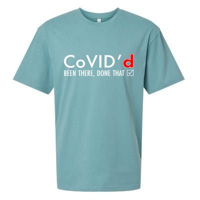 CoVID'd Been There Done That Sueded Cloud Jersey T-Shirt